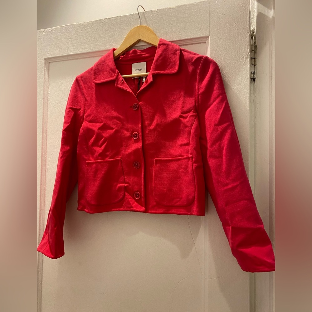 Agnona Pink Cashmere Jacket